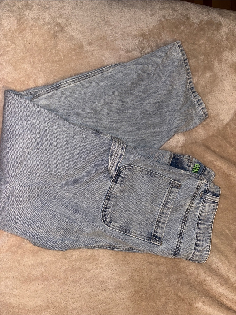 EMPYRE Light Wash Jeans , wide leg